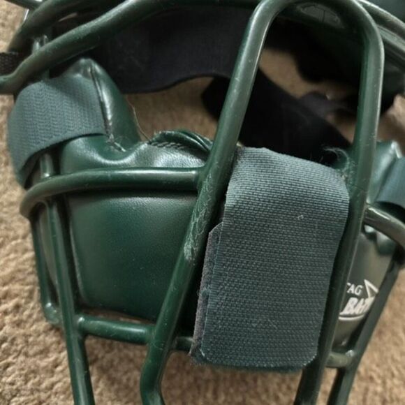 Tag Battle Gear TMK-800 Green Catcher Umpire Mask - Picture 3 of 7